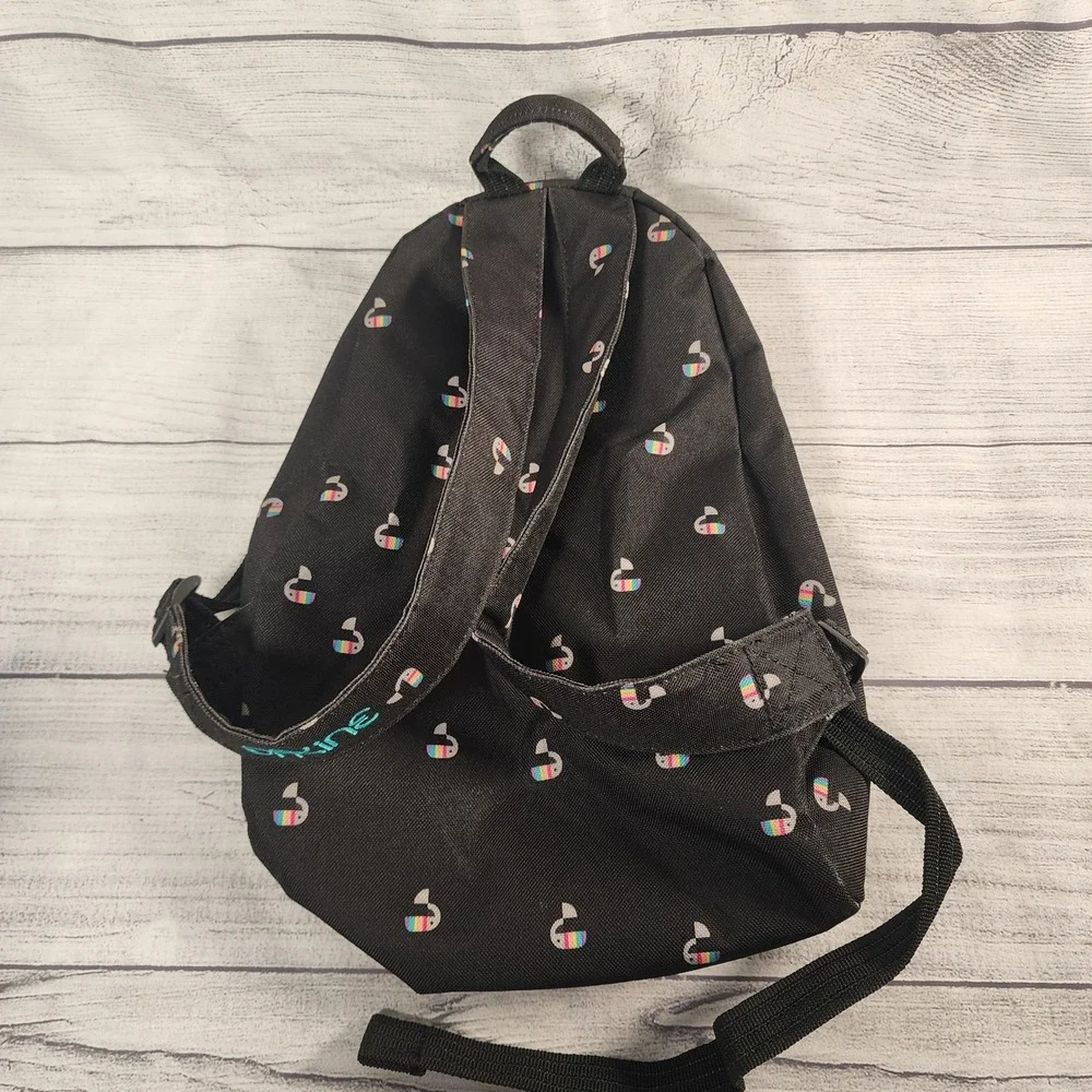 Dakine Cosmo 6.5L Mini Backpack Black Rainbow Toucan Pattern 8210060 Daypack